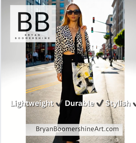 Zig Zag Tote by Bryan Boomershine