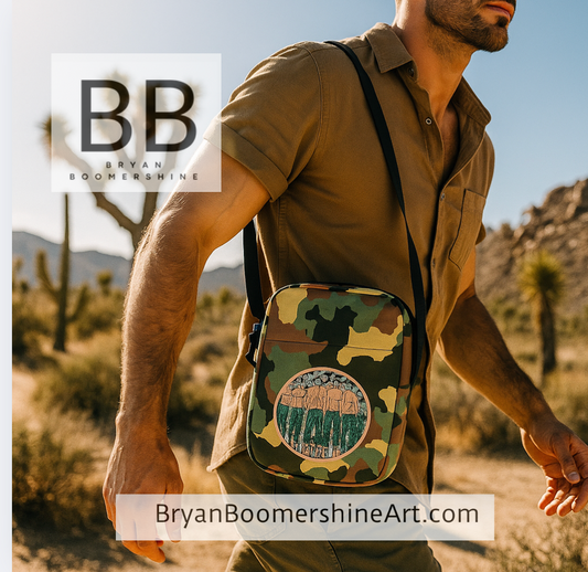 Bryan's Camo Cross Bag