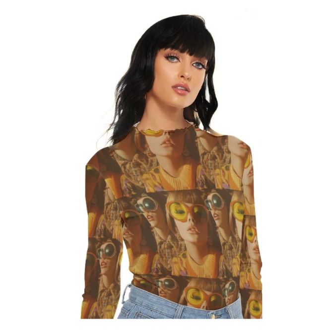 Mesh Long Sleeve Shirt, Mystery Identities