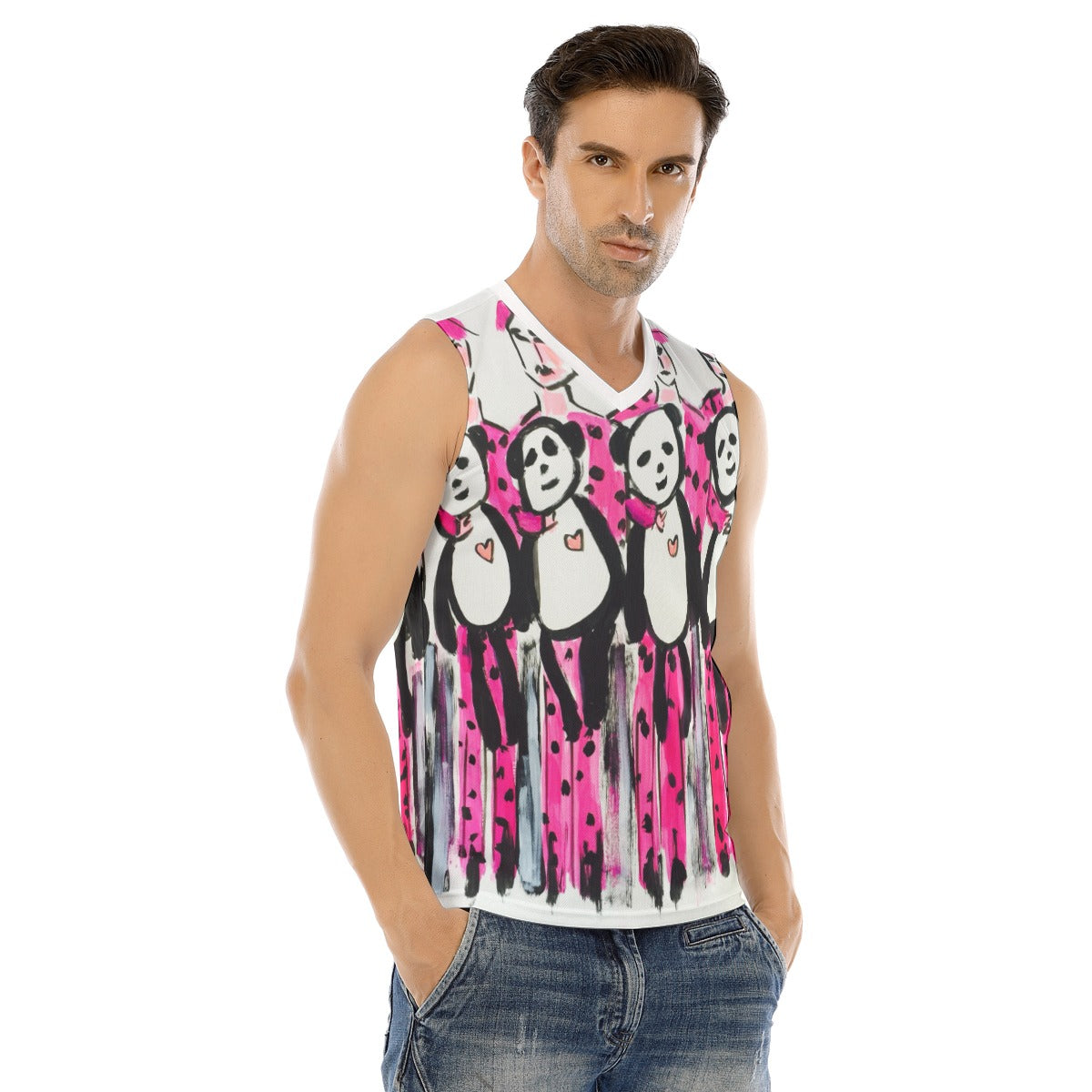 V-neck Tank Top, Teddy