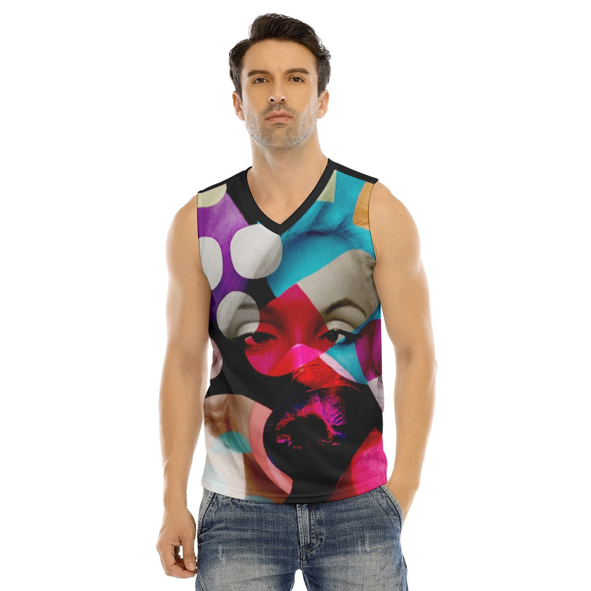 V-neck Tank Top, Icon Dolls
