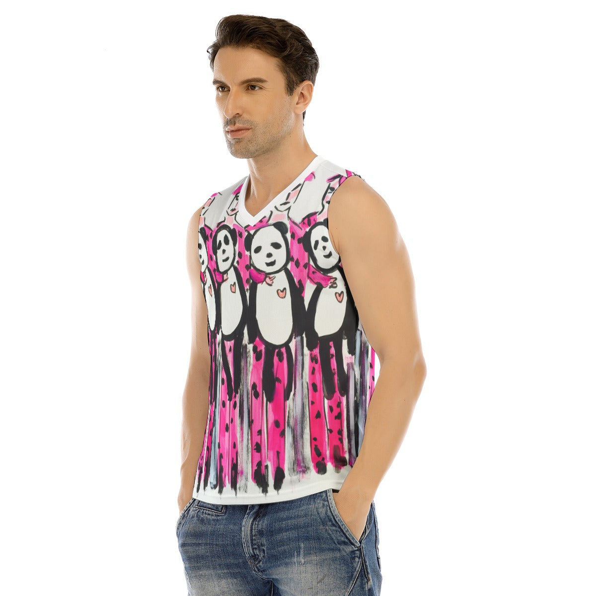 V-neck Tank Top, Teddy