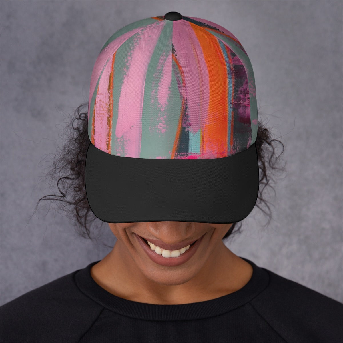Ball Cap, Pink Neon