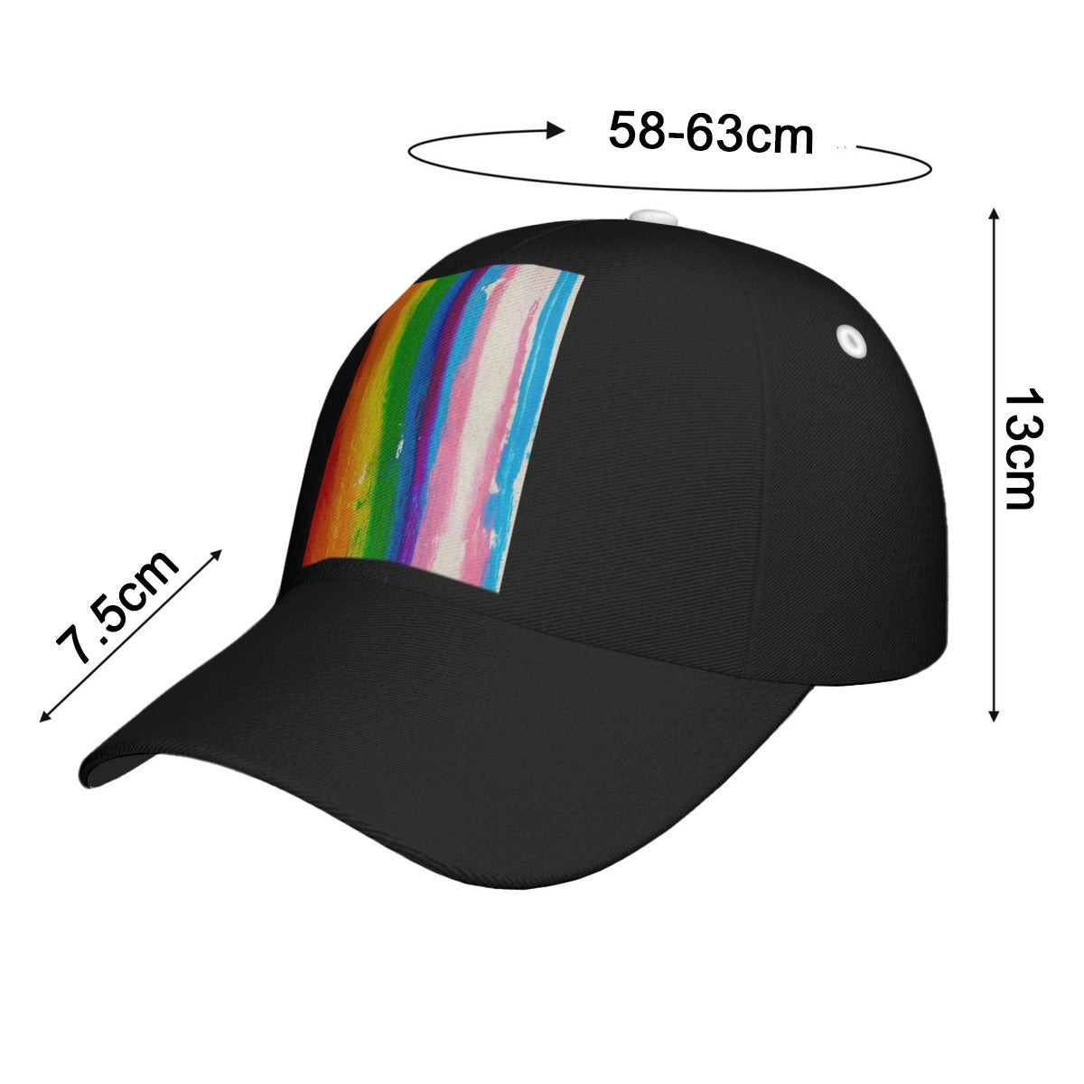 Ball Cap-Pride Flag