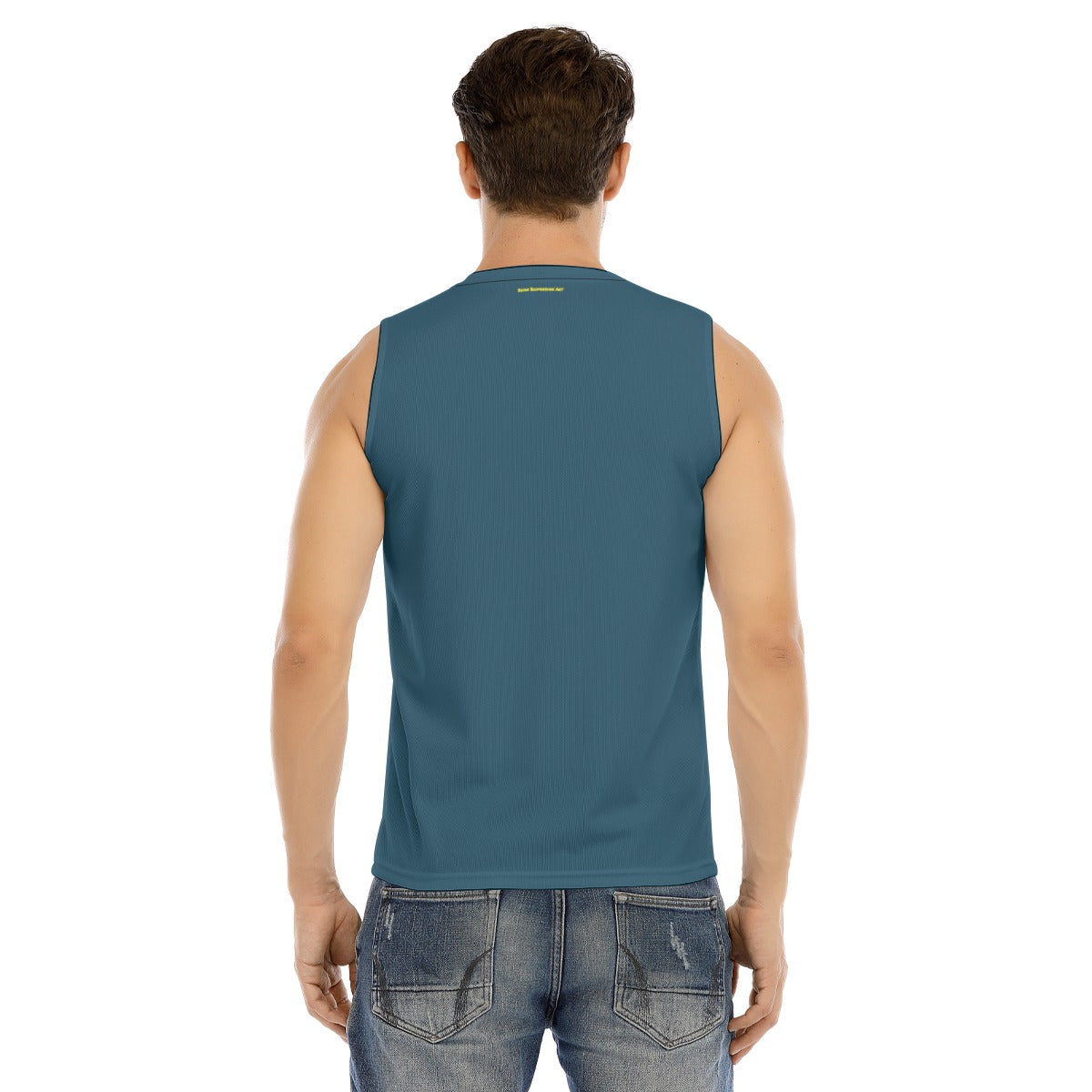 V-neck Tank Top, Palmy Grey