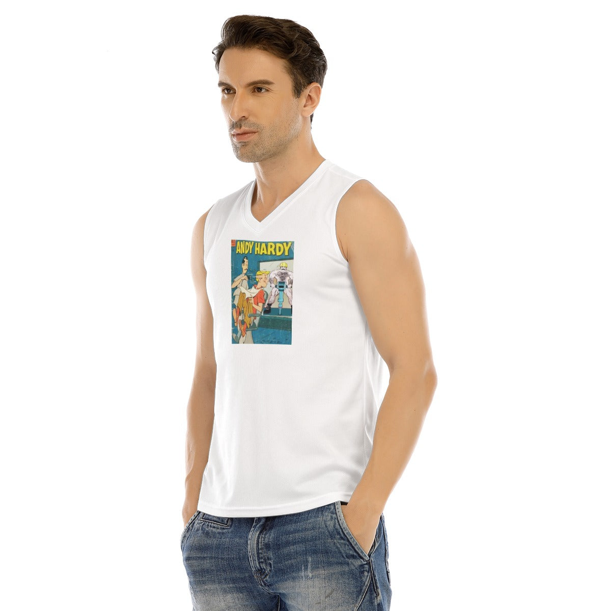 V-neck Tank Top, Andy Hardy