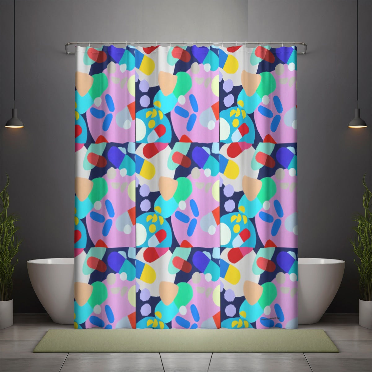 Shower curtain, Dolls Alice