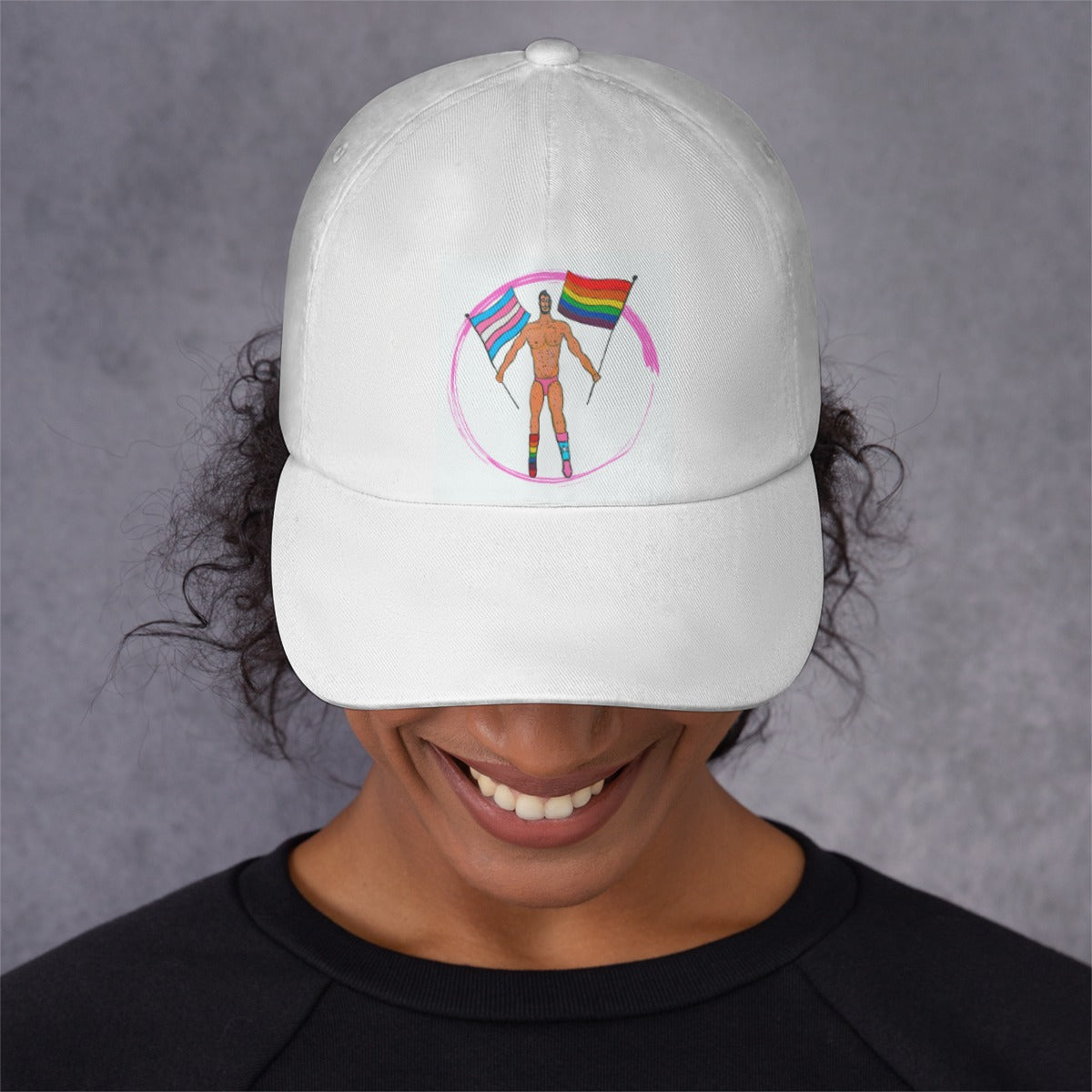Ball Cap, Pride Flags Circle