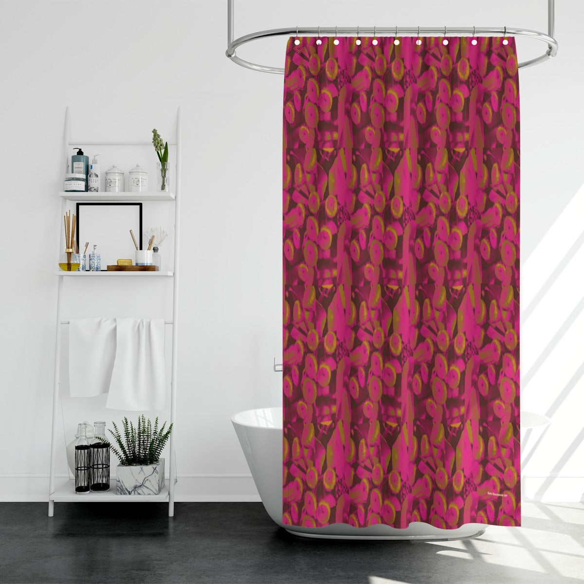 Shower curtain, Parisian Poppies