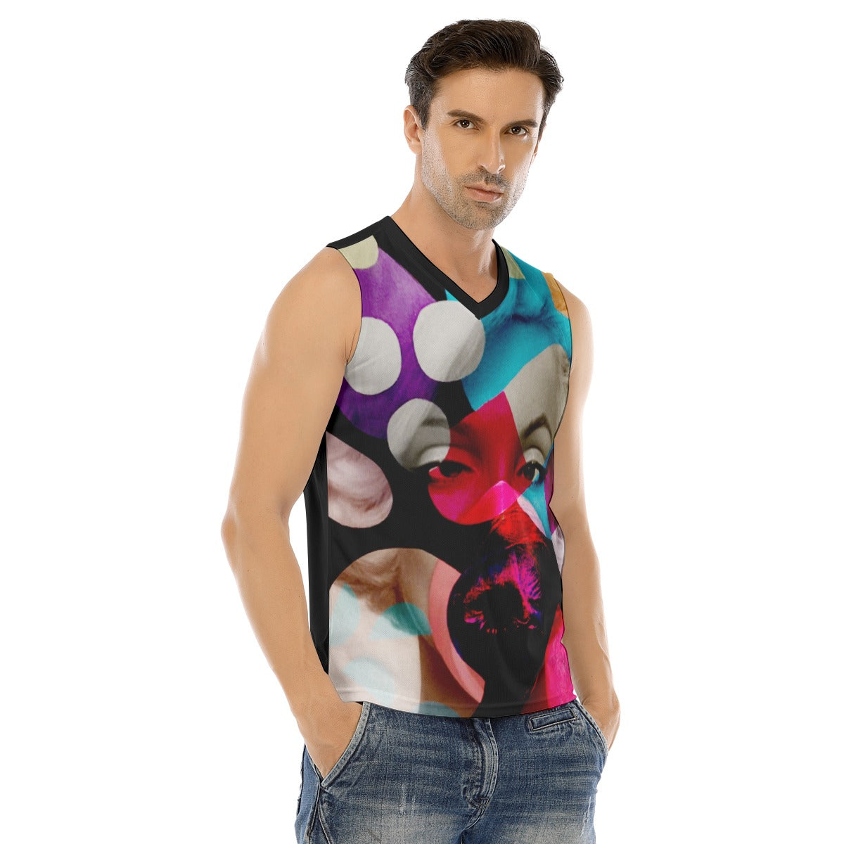 V-neck Tank Top, Icon Dolls