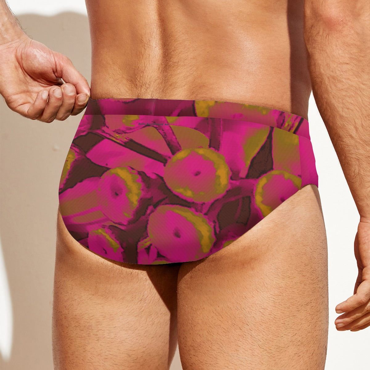 Swim Briefs, Parisian Poppies