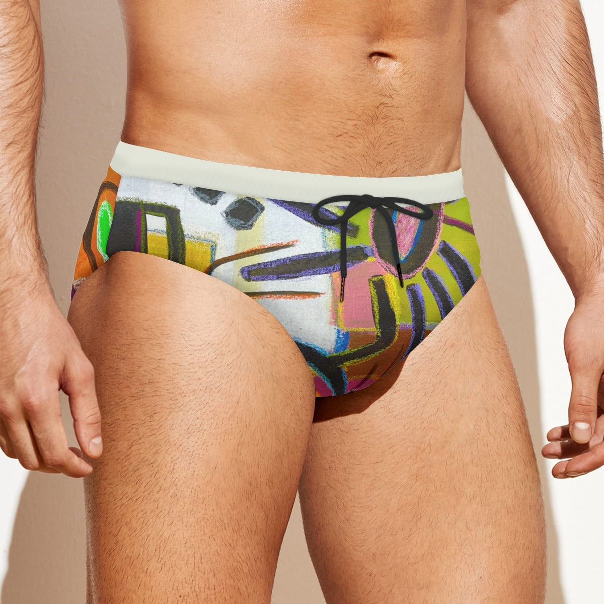 Swim Briefs, Pop Flowera