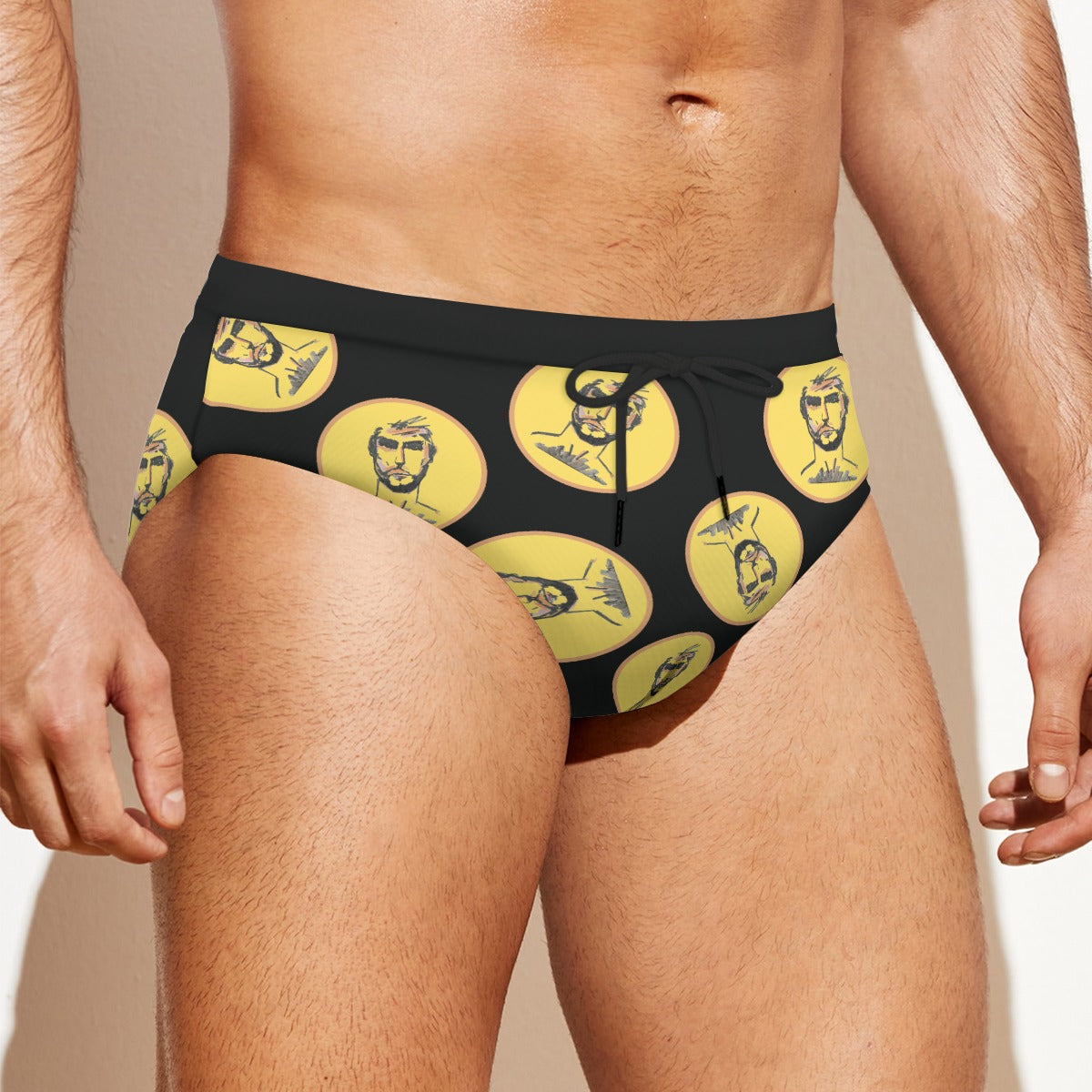 Swim Briefs, Woof Yellow