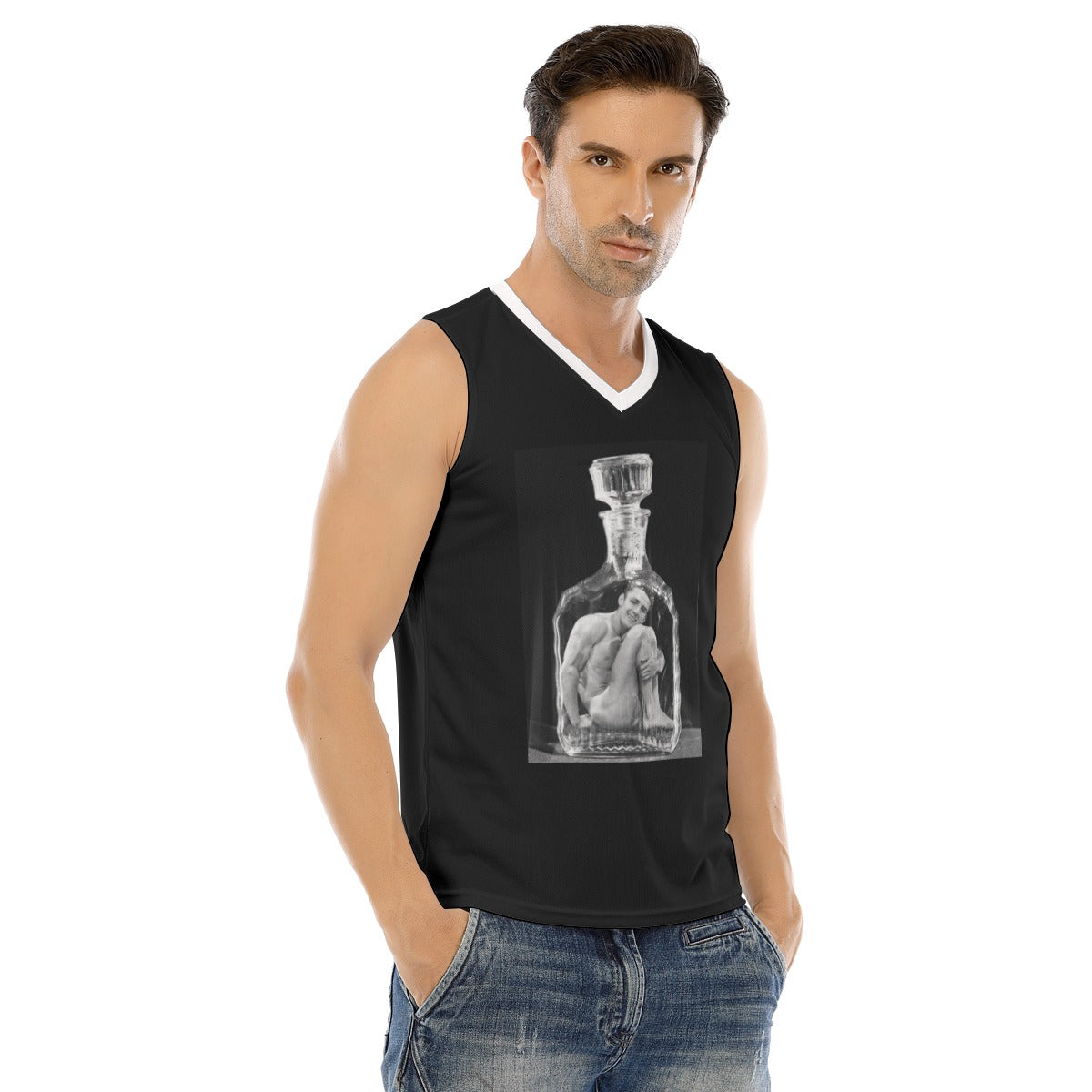 V-neck Tank Top, In A Bottle