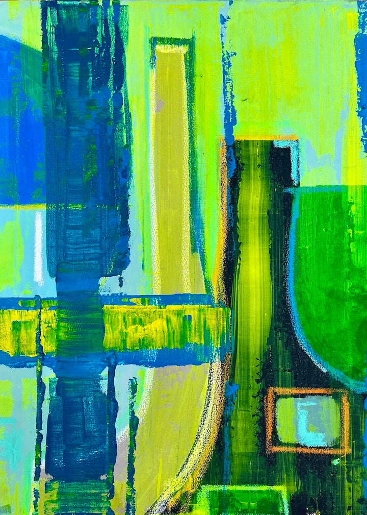 Original Contemporary Modern Painting by Bryan Boomershine