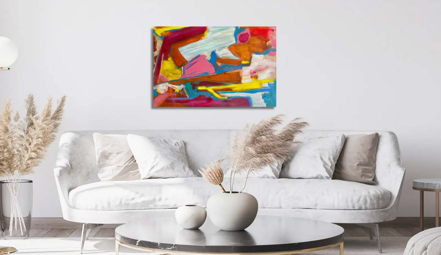 Contemporary Abstract Expressionist Painting by Bryan Boomershine