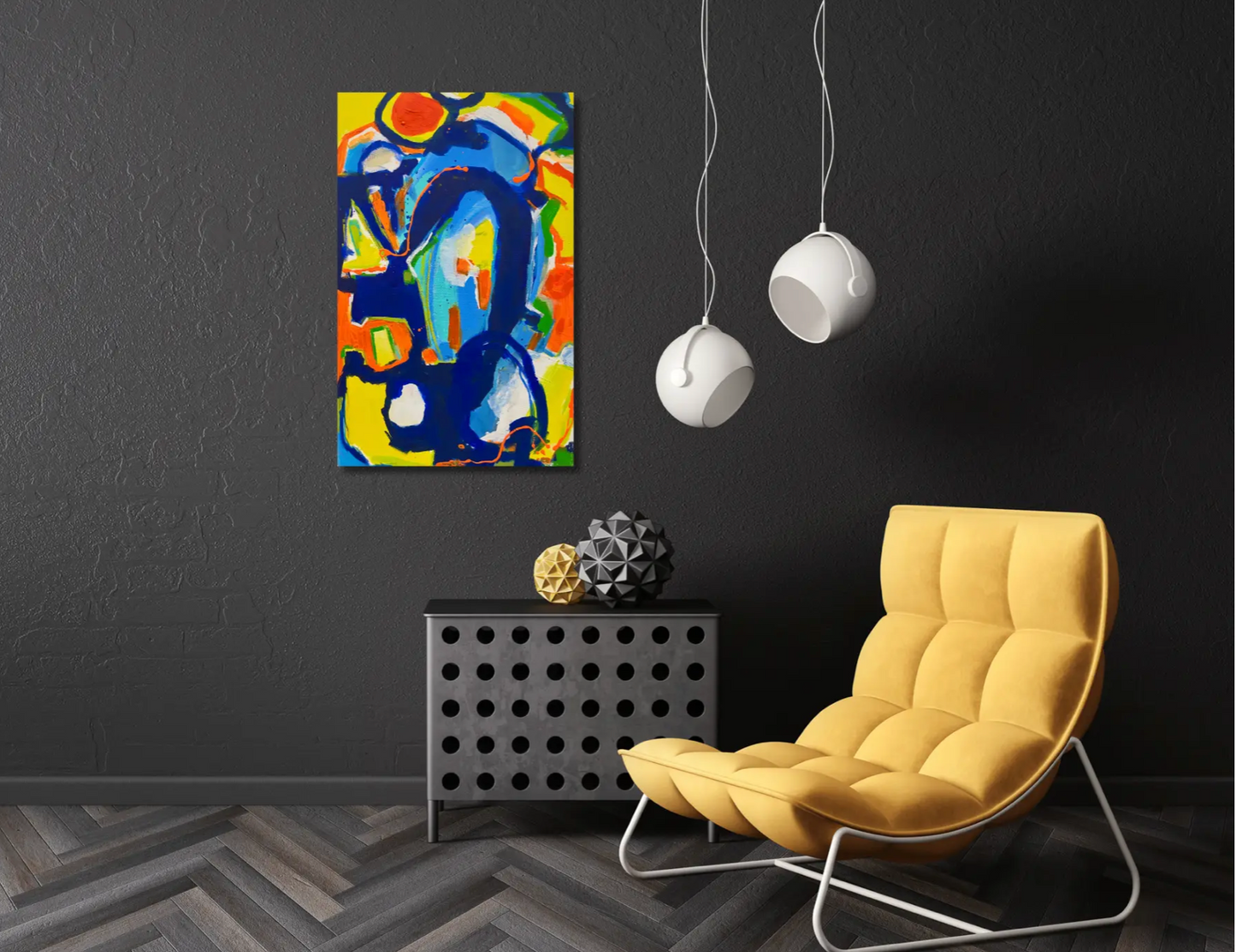 Large Contemporary Abstract Expressionist Painting by Bryan Boomershine