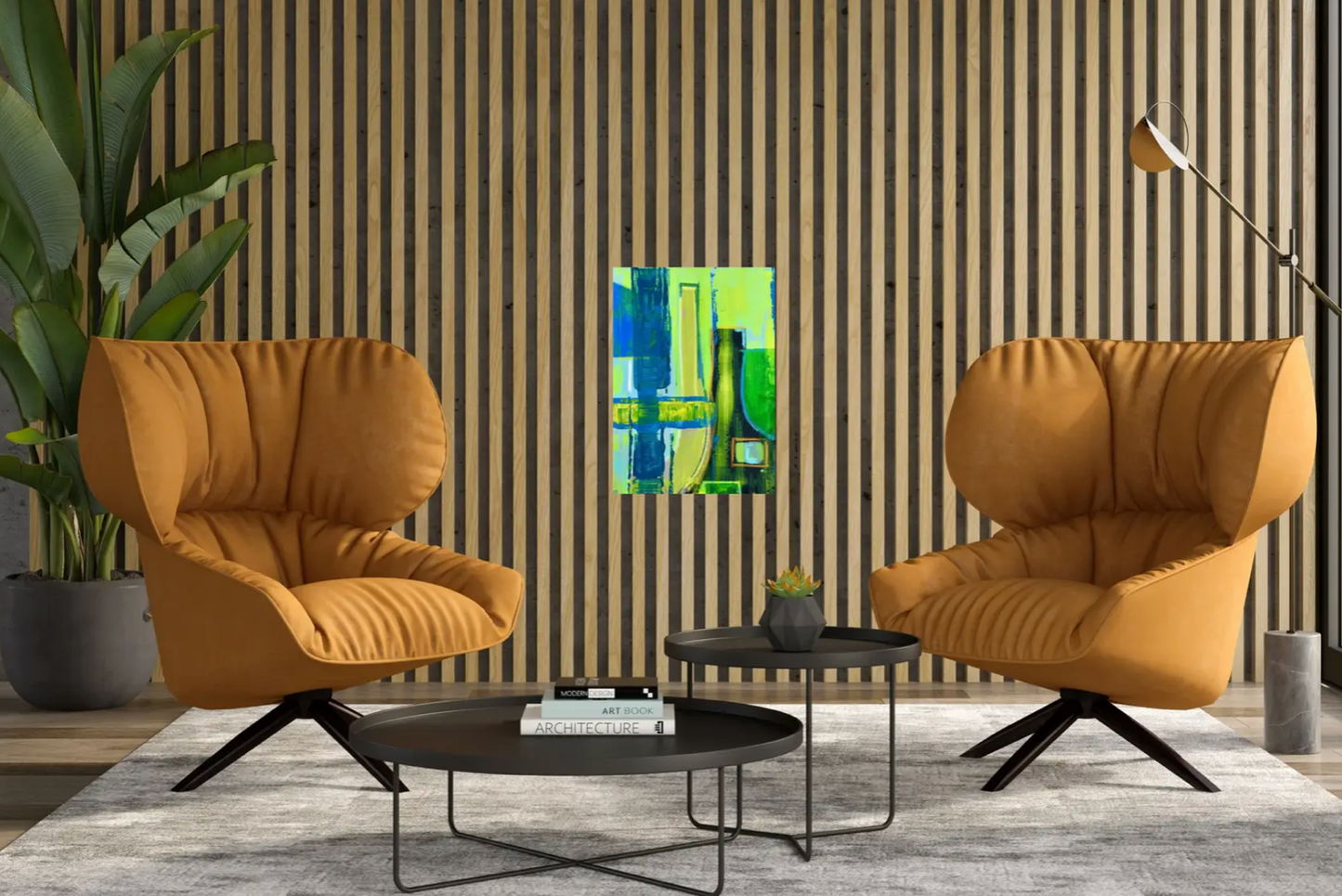 Original Contemporary Modern Painting by Bryan Boomershine