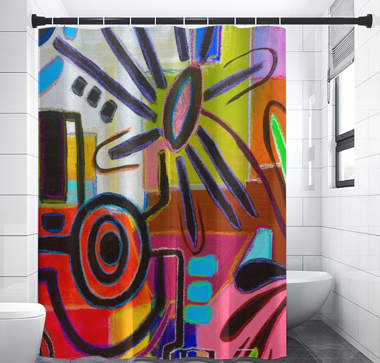 🚿 Cool Shower Curtain