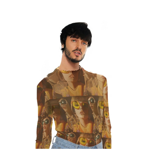Mesh Long Sleeve Shirt, Mystery Identities