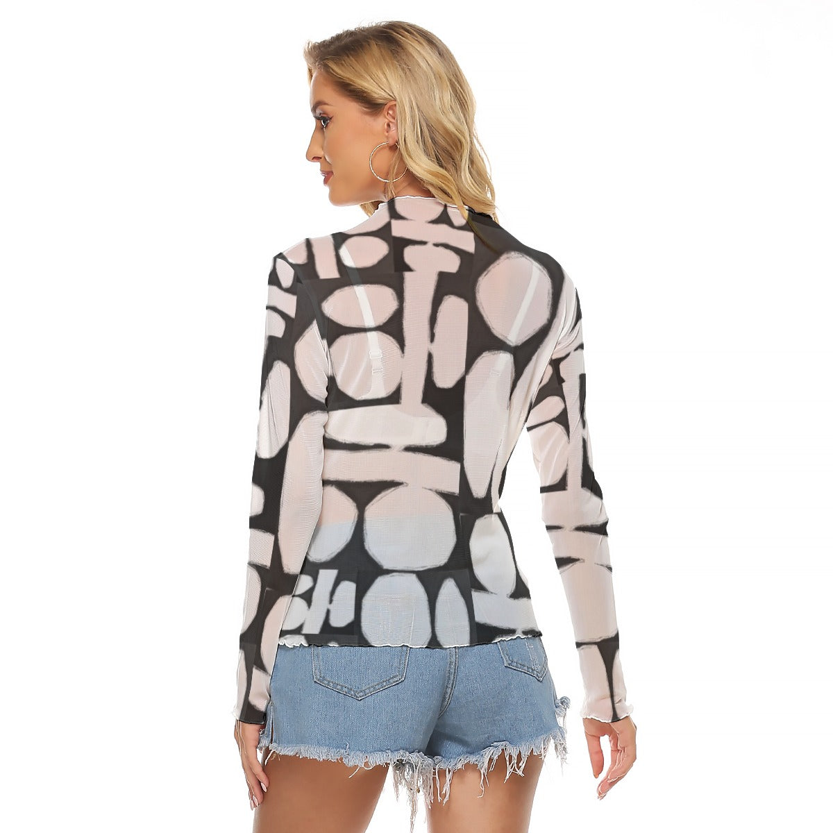 Mesh Long Sleeve Shirt, Intersection