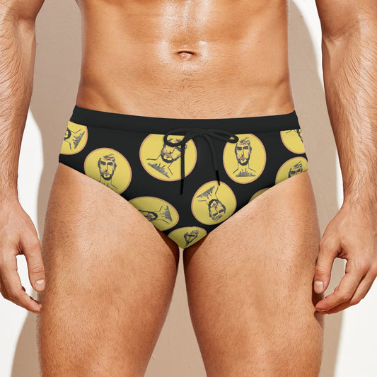 Swim Briefs, Woof Yellow