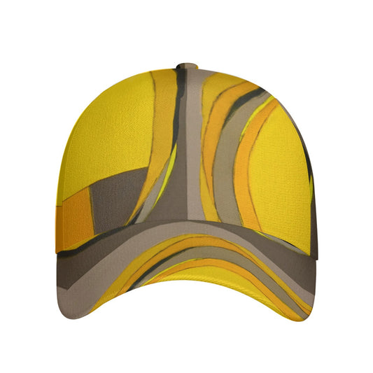 Ball Cap, Geo Yellow