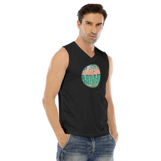 V-neck Tank Top, Camo