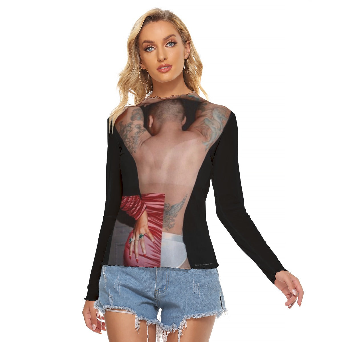 Mesh Long Sleeve Shirt, Marco