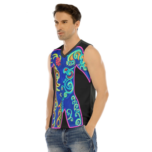 V-neck Tank Top, Tattoo