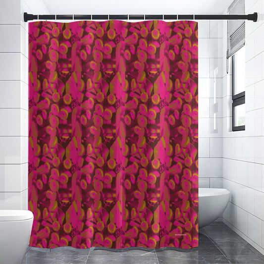 Shower curtain, Parisian Poppies