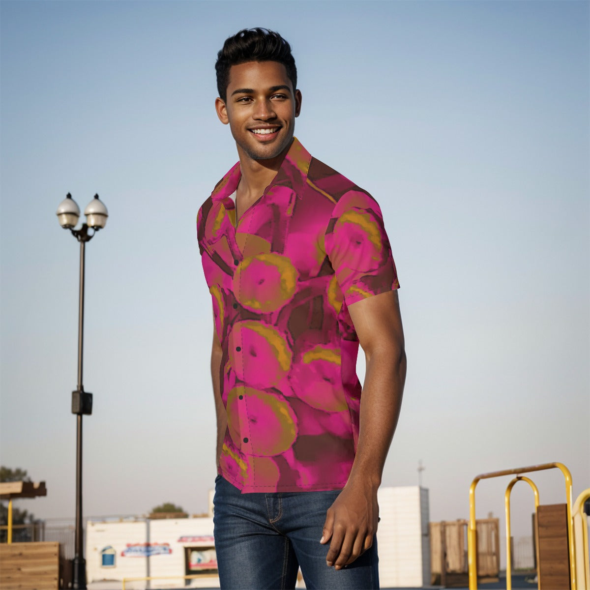 Button Down, Parisian Poppies