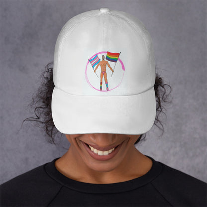 Ball Cap, Pride Flags Circle
