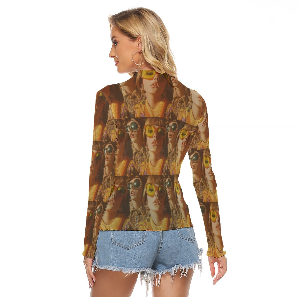Mesh Long Sleeve Shirt, Mystery Identities
