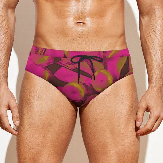 Swim Briefs, Parisian Poppies