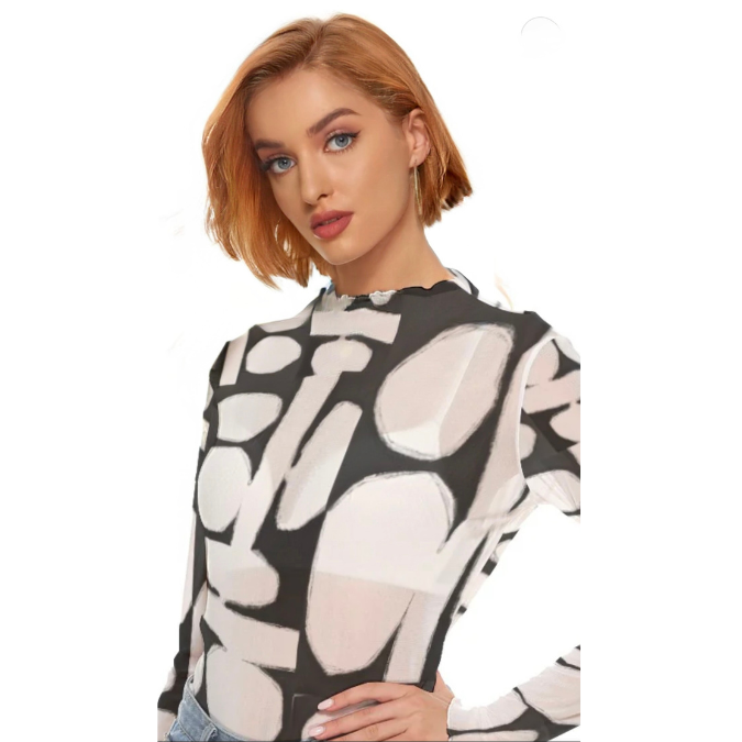 Mesh Long Sleeve Shirt, Intersection