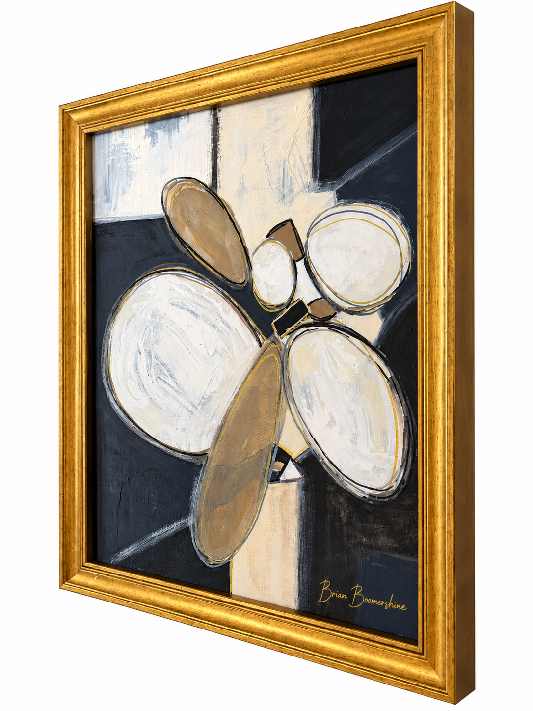 Original Art Title: Organic Contours Framed By Bryan Boomershine