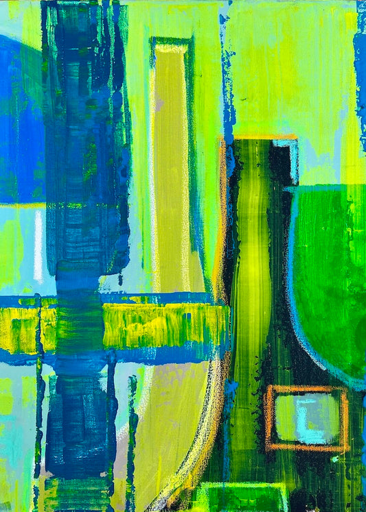 Original Contemporary Modern Painting by Bryan Boomershine