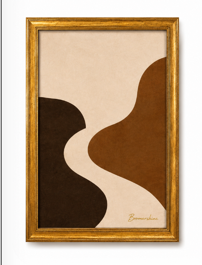 Spice Path Modern Painting Framed