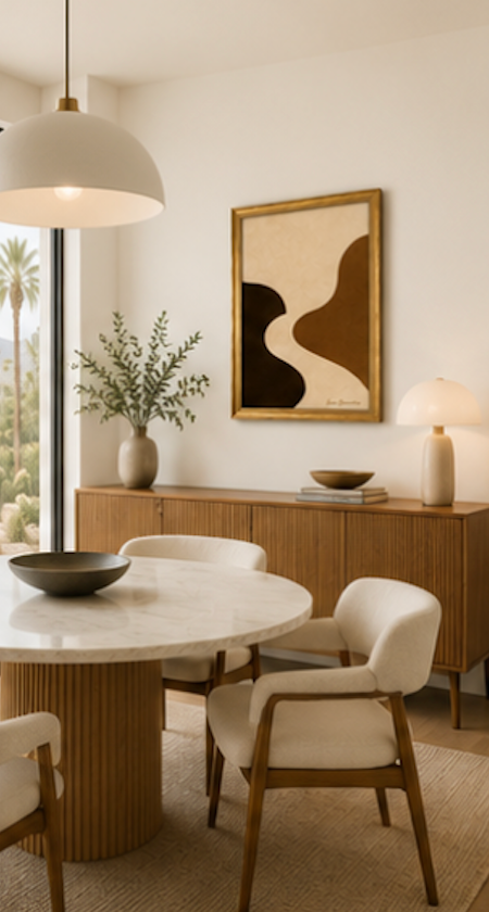 Spice Path Modern Painting Framed