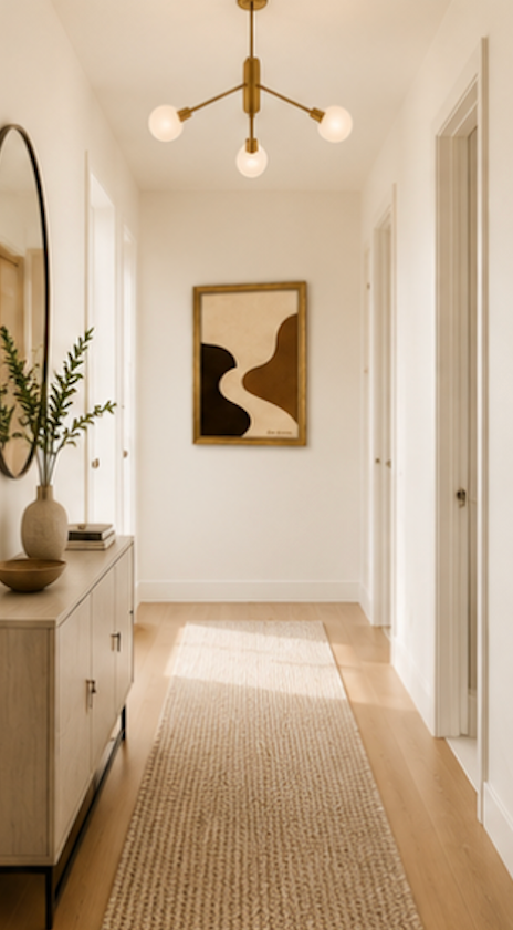 Spice Path Modern Painting Framed