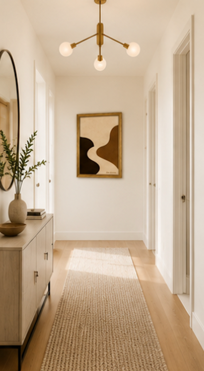 Spice Path Modern Painting Framed