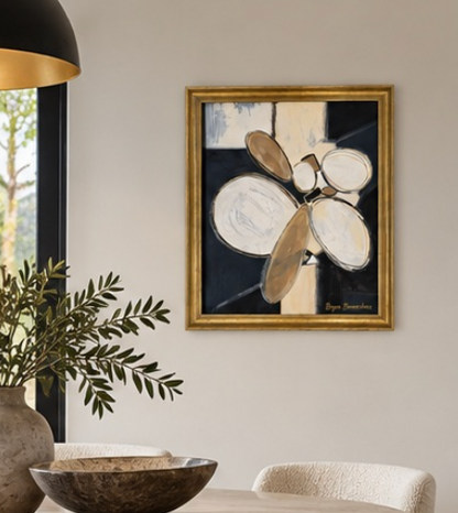 Original Art Title: Organic Contours Framed By Bryan Boomershine
