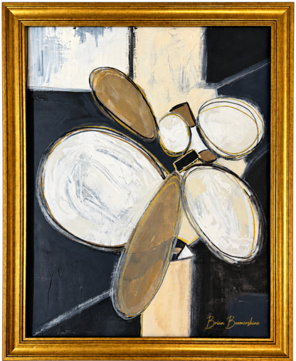 Original Art Title: Organic Contours Framed By Bryan Boomershine