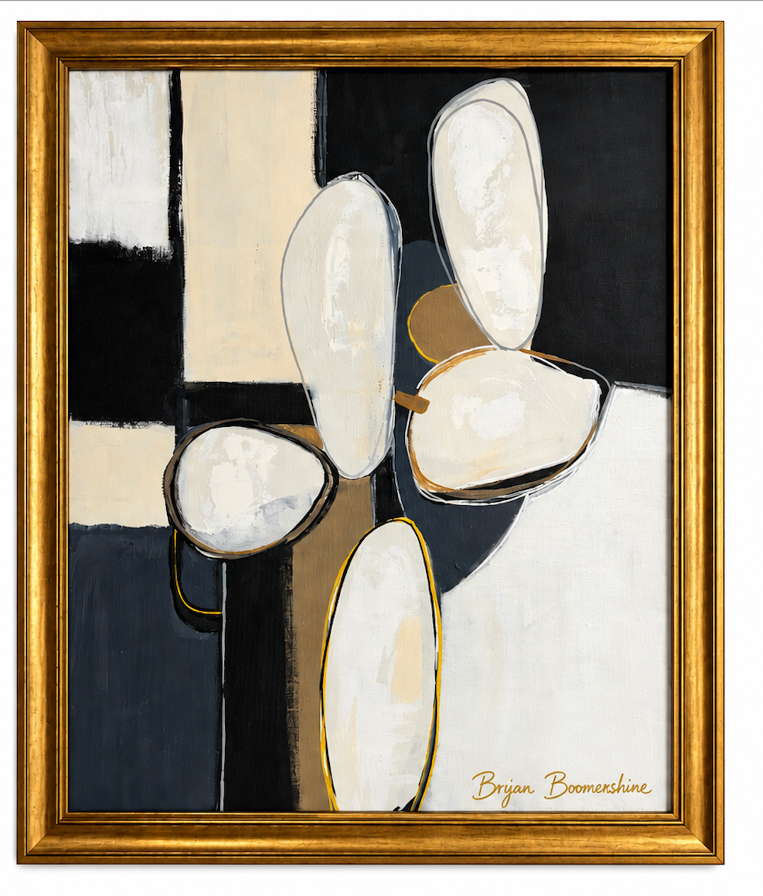 Original Artwork Title: Form &amp; Shadow Framed By Bryan Boomershine