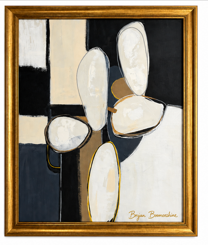 Original Artwork Title: Form &amp; Shadow Framed By Bryan Boomershine