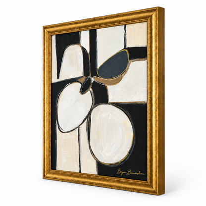 Original Artwork Title: Form &amp; Shadow Framed By Bryan Boomershine